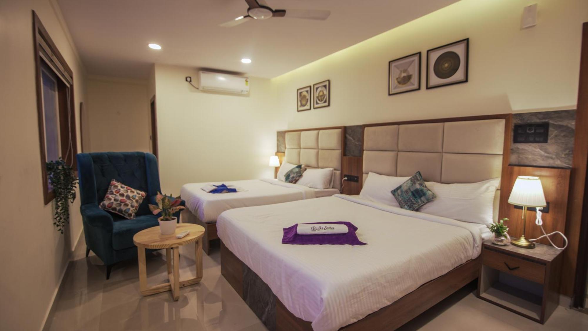 Radhe Suites حيدر أباد المظهر الخارجي الصورة
